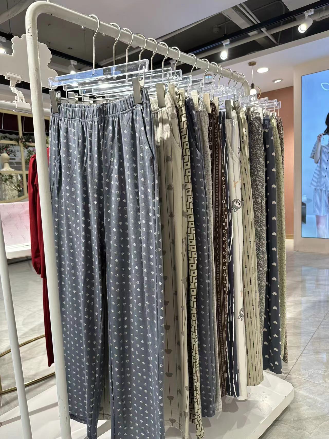 美梦依人双面磨毛女单裤3001