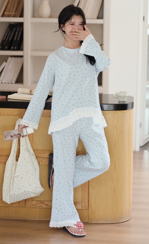 美梦依人长袖休闲女套装2610-6