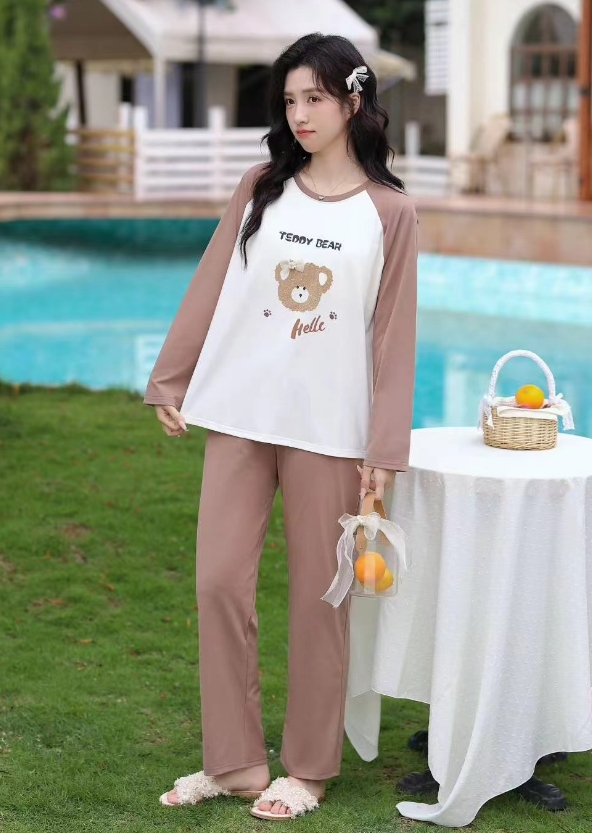 美梦依人长袖休闲女套装8921-12