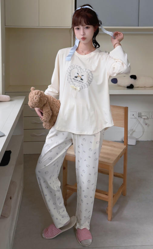 美梦依人长袖休闲女套装20801-1