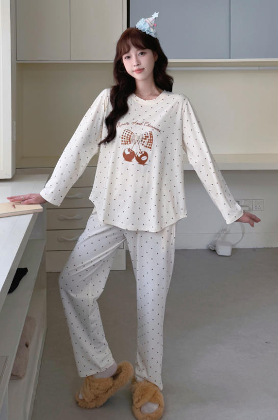 美梦依人长袖休闲女套装20804-1